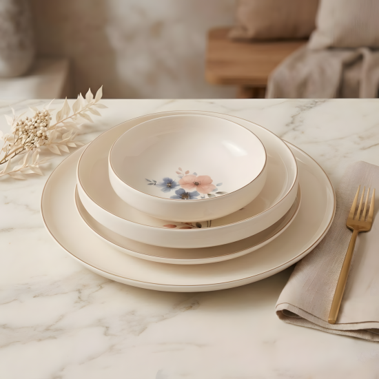 Dinnerware Set - 24 Pcs